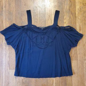 Banana Republic Cold Shoulder Top - M